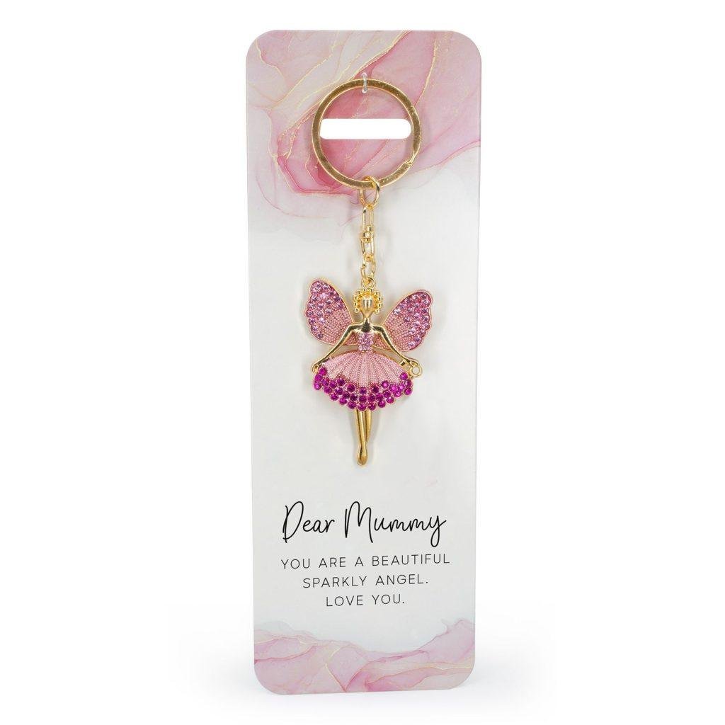 Keyring - Mummy You are a Sparkly Angel