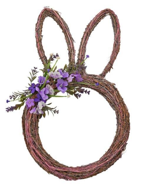 Bunny Ears Easter Wreath Decoration