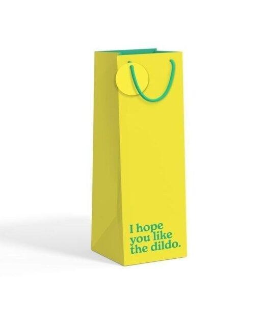 'Hope you like the Dildo' Bottle Gift Bag