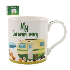 My Caravan Mug – Fine China Mug for Travel Lovers