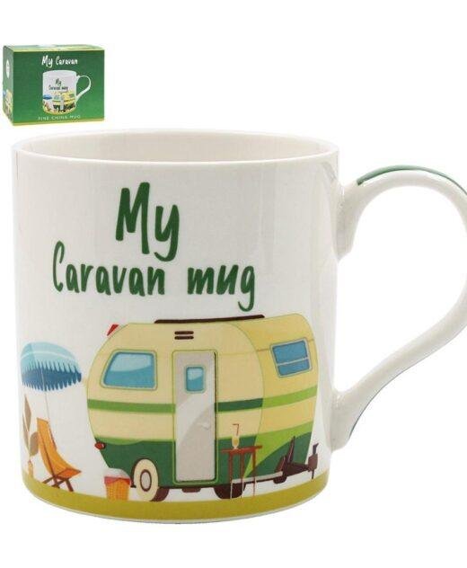My Caravan Mug – Fine China Mug for Travel Lovers