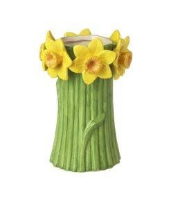 Ceramic Daffodil Flower Vase