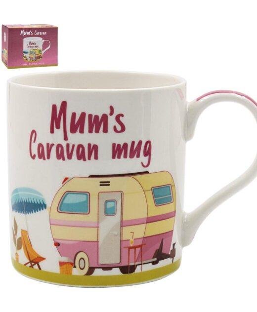 Fine China 'Mum's Caravan Mug'