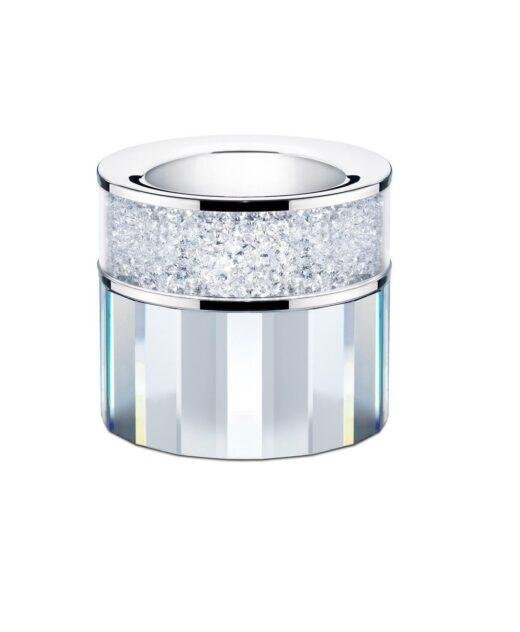 Large Swarovski Crystal Filled Tea Light Candle Holder