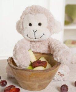Martin The Plush Sitting Light Brown Monkey Soft Toy 22 cm