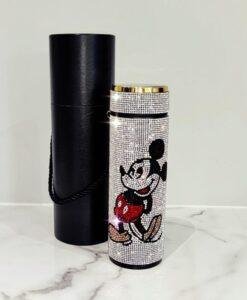 Mickey Mouse Digital Water Bottle Flask with Swarovski Crystal Elements