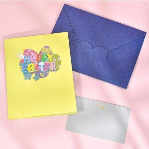 Pop Up 3D Happy Easter Card