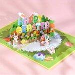 Pop Up 3D Happy Easter Card