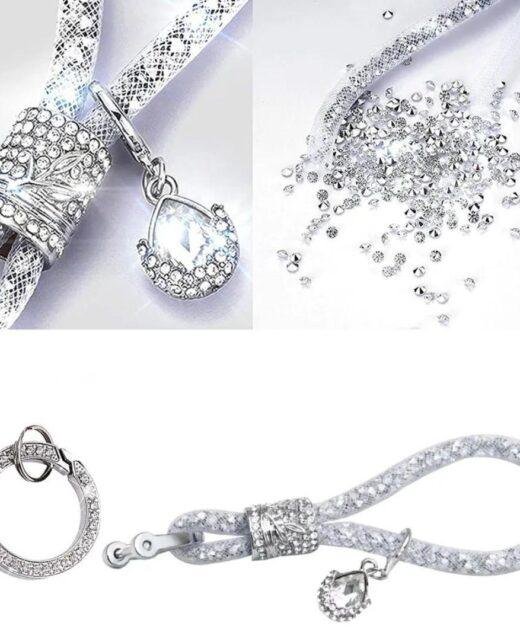 Swarovski Crystal Elements Keyrope