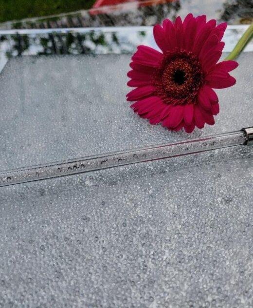 Swarovski Crystal Filled Swizzle Stick Drink Stirrer