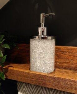 Swarovski Crystal Filled Soap Dispenser