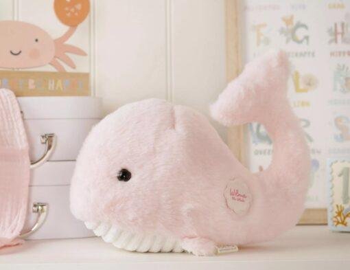 Wilma The Plush Pink Whale 28 cm Softies Soft Plushie Yoy