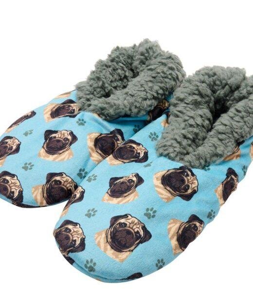 Pet Pug Dog Novelty Slippers