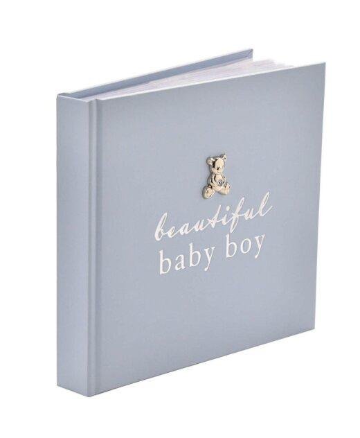 Blue 'Beautiful Baby Boy' Photo Album