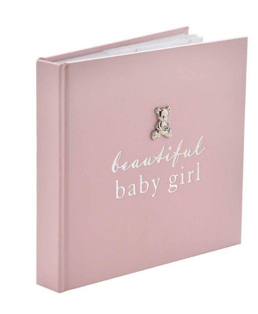 Pink 'Beautiful Baby Girl' Photo Album