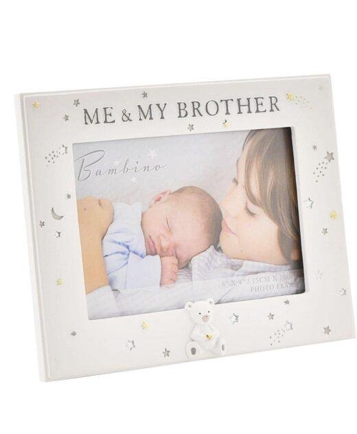 Me & My Brother Photo Frame 6" x 4"