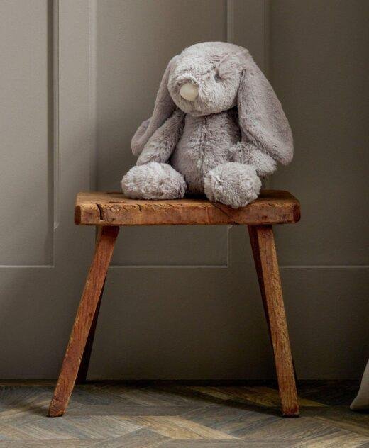 Luxury Grey Plush Soft Toy Rabbit Large 31cm