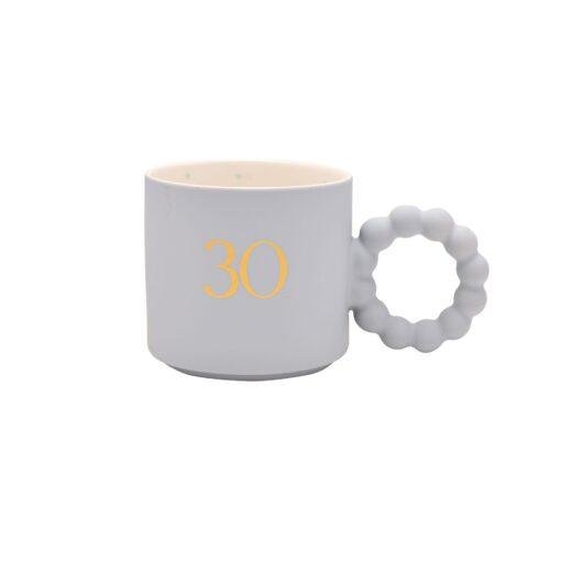 30th Birthday Keepsake Pastel Mug