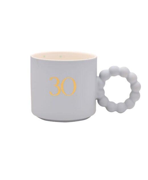 30th Birthday Keepsake Pastel Mug