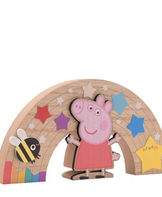 Peppa Pig Wooden Rainbow Reward Chart