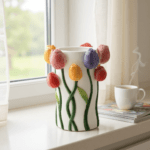 Ceramic 3D Tulip Flower Vase