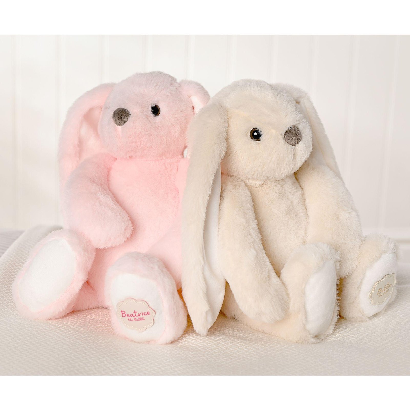 Beatrice and Bella The Classical Plush Pink Bunny Soft Toy 30cm