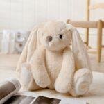 Bella The Classical Plush White Bunny Soft Toy 30cm