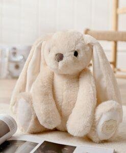 Bella The Classical Plush White Bunny Soft Toy 30cm