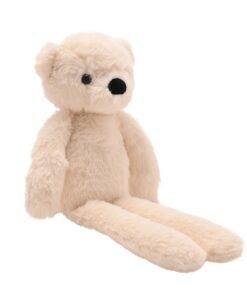 Lola The Long Leg Plush Cream Teddy Bear Soft Toy 30cm