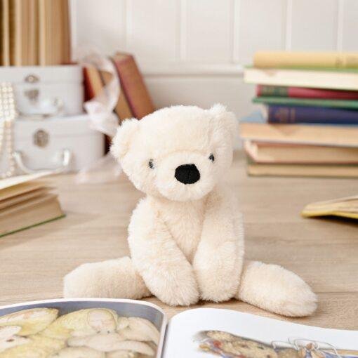 Lola The Long Leg Plush Cream Teddy Bear Soft Toy 30cm