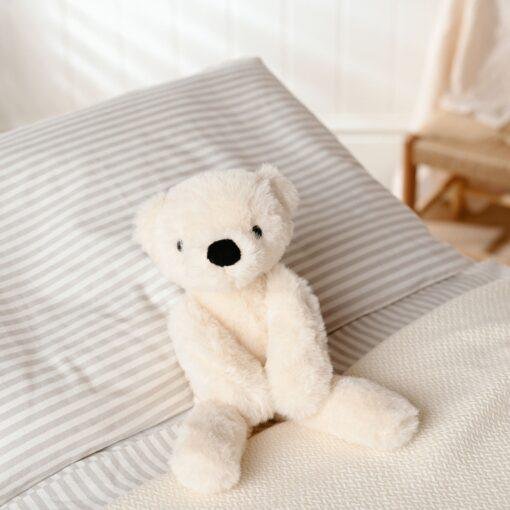 Lola The Long Leg Plush Cream Teddy Bear Soft Toy 30cm