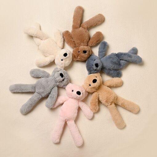 Lola The Long Leg Plush Cream Teddy Bear Soft Toy 30cm