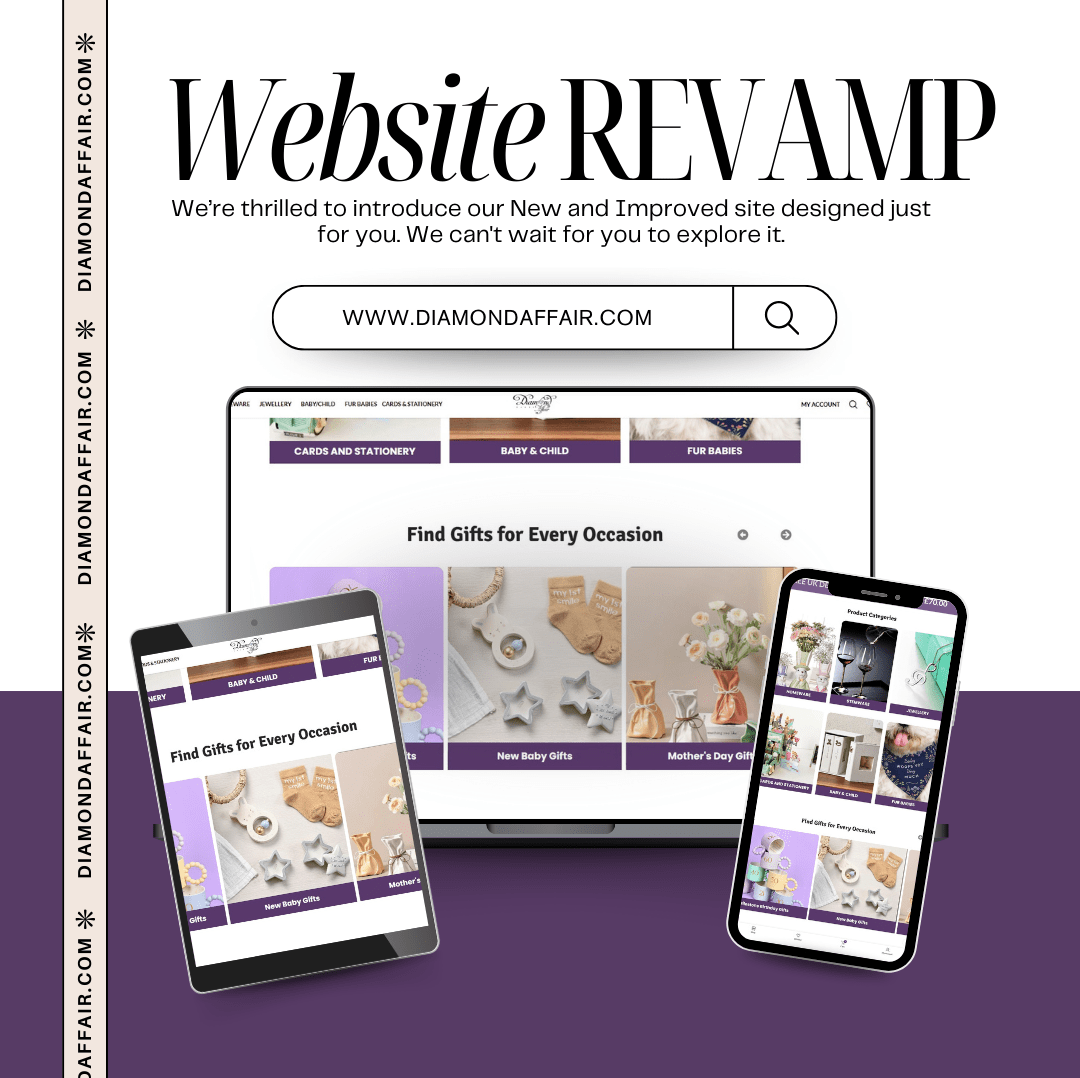 New & Improved Diamond Affair Website