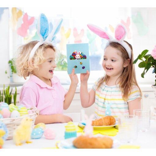 Pop Up 3D Easter Egg Bunny Card