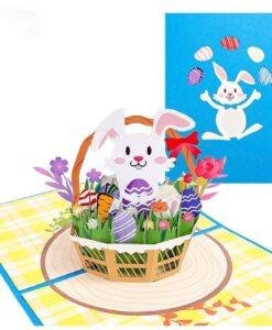 Pop Up 3D Easter Bunny Card