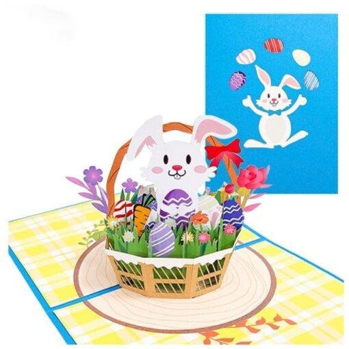 Pop Up 3D Easter Bunny Card