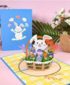 Pop Up 3D Easter Bunny Card