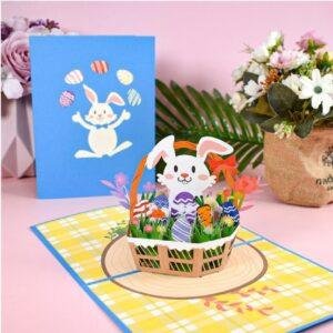 Pop Up 3D Easter Bunny Card