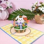 Pop Up 3D Easter Bunny Card