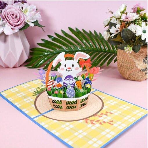 Pop Up 3D Easter Bunny Card