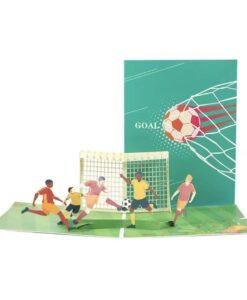 Pop Up 3D Football Greeting Card