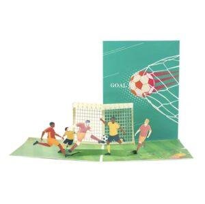 Pop Up 3D Football Greeting Card