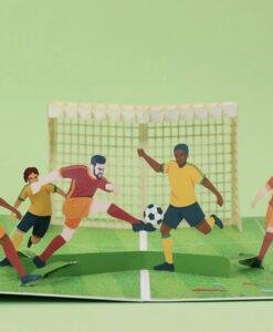 Pop Up 3D Football Greeting Card