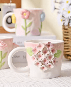 Diamond Affair Floral Pastels Ceramic Mugs A