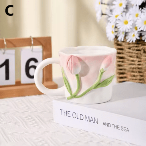 Diamond Affair Floral Pastels Ceramic Mugs C