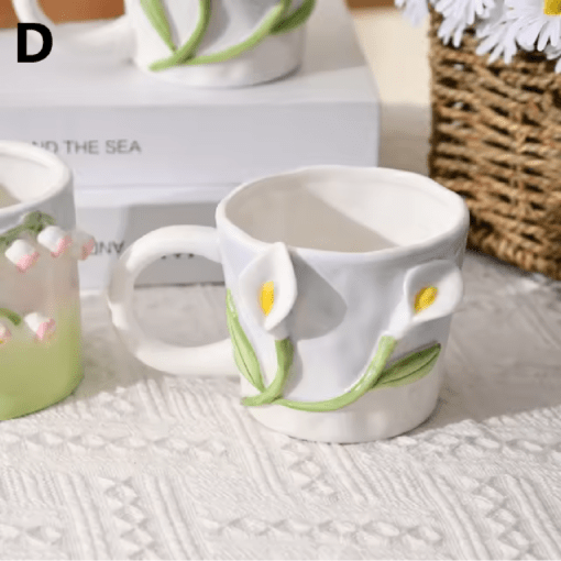 Diamond Affair Floral Pastels Ceramic Mugs D