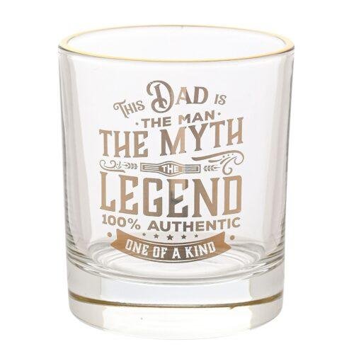 Legend Tumbler Glass For Dad