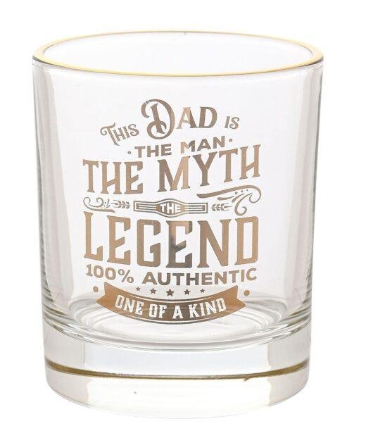 Legend Tumbler Glass For Dad