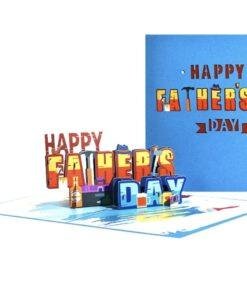 Pop Up 3D Father's Day Card