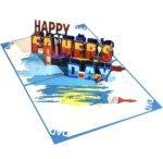Pop Up 3D Father's Day Card